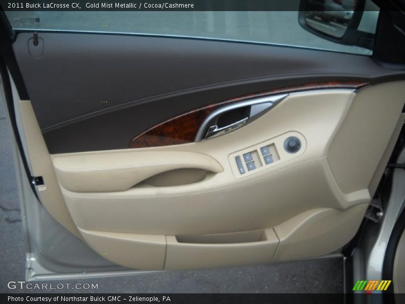 Gold Mist Metallic / Cocoa/Cashmere 2011 Buick LaCrosse CX