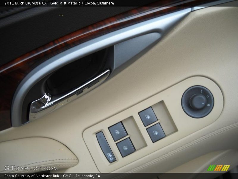 Gold Mist Metallic / Cocoa/Cashmere 2011 Buick LaCrosse CX