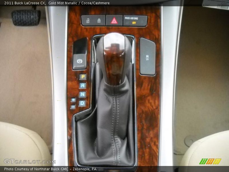  2011 LaCrosse CX 6 Speed DSC Automatic Shifter