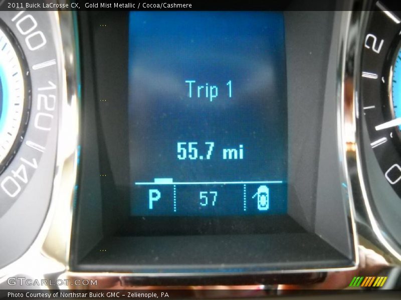 Gold Mist Metallic / Cocoa/Cashmere 2011 Buick LaCrosse CX