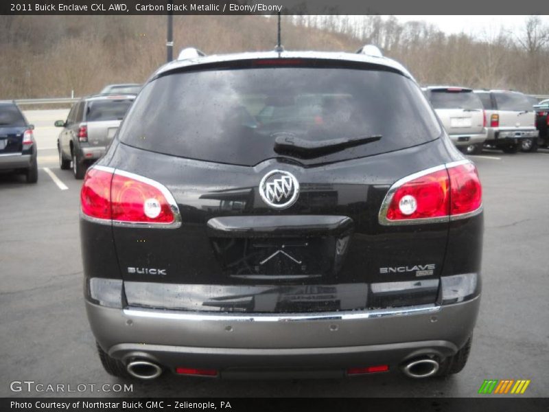 Carbon Black Metallic / Ebony/Ebony 2011 Buick Enclave CXL AWD