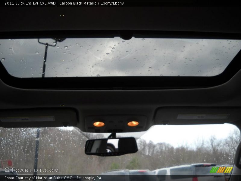 Carbon Black Metallic / Ebony/Ebony 2011 Buick Enclave CXL AWD