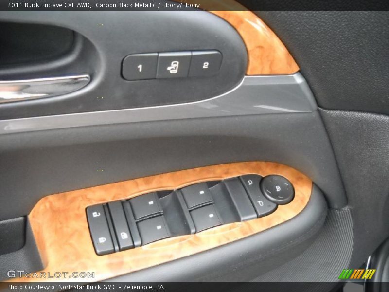Carbon Black Metallic / Ebony/Ebony 2011 Buick Enclave CXL AWD