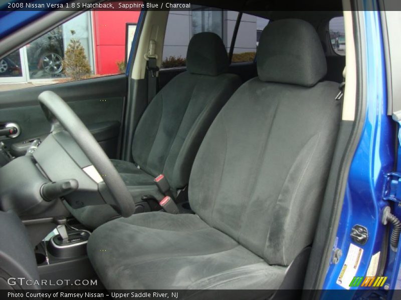 Sapphire Blue / Charcoal 2008 Nissan Versa 1.8 S Hatchback