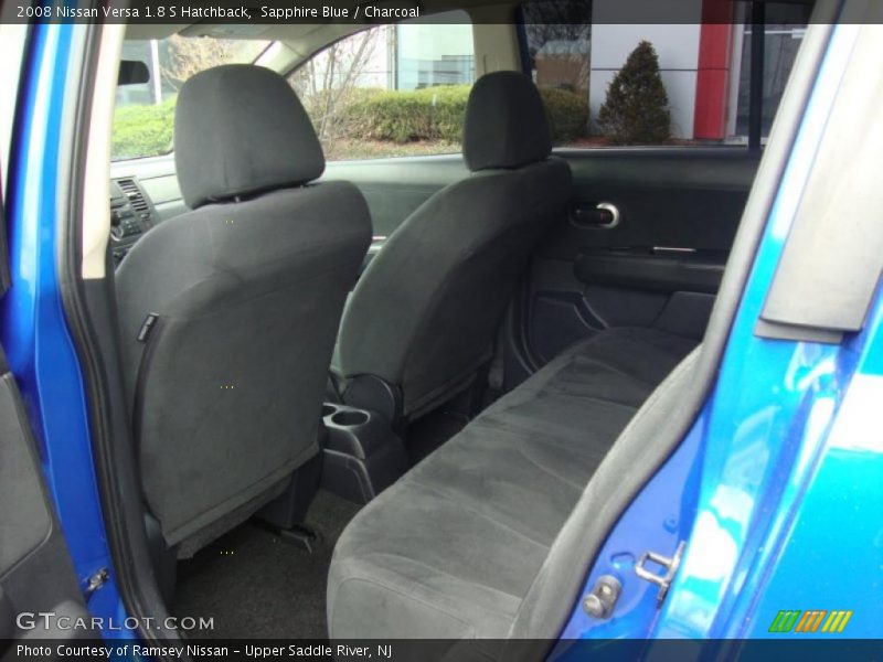 Sapphire Blue / Charcoal 2008 Nissan Versa 1.8 S Hatchback