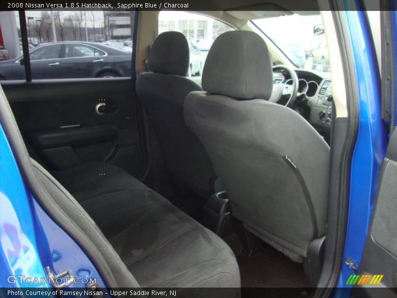 Sapphire Blue / Charcoal 2008 Nissan Versa 1.8 S Hatchback