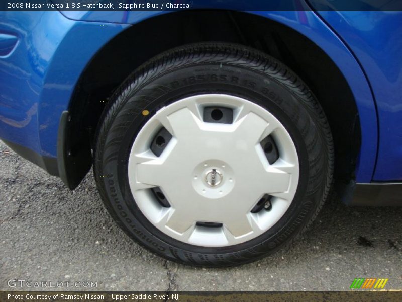 Sapphire Blue / Charcoal 2008 Nissan Versa 1.8 S Hatchback