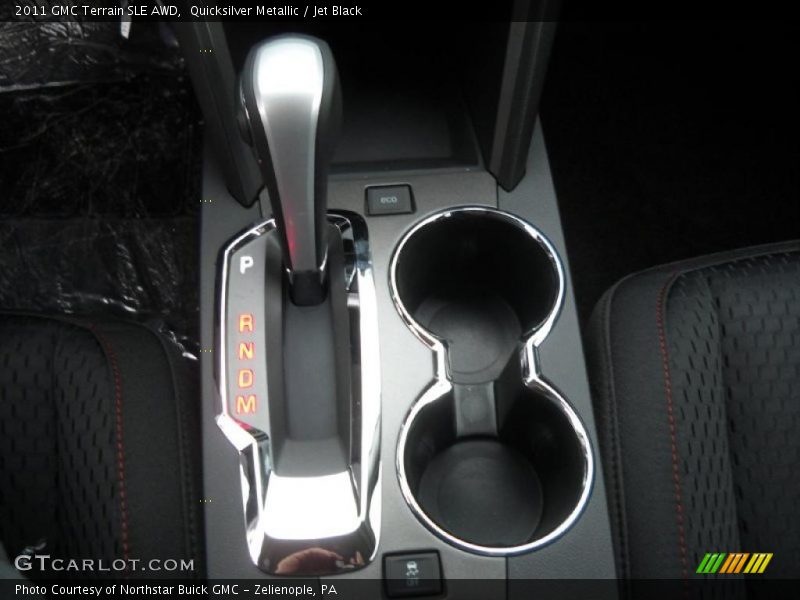 Quicksilver Metallic / Jet Black 2011 GMC Terrain SLE AWD