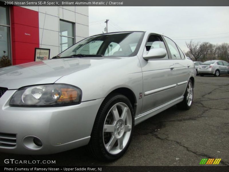 Brilliant Aluminum Metallic / Charcoal 2006 Nissan Sentra SE-R Spec V
