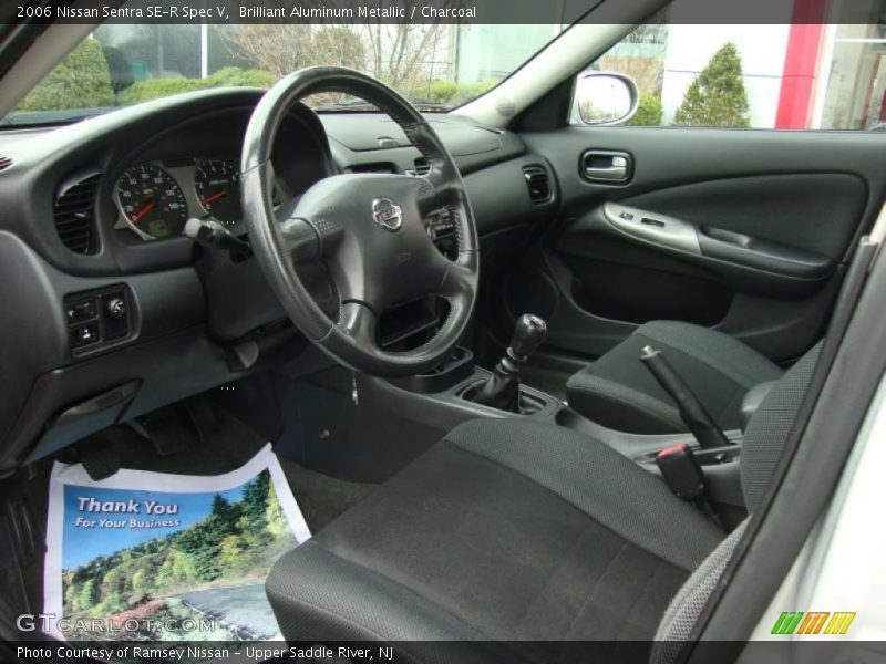  2006 Sentra SE-R Spec V Charcoal Interior
