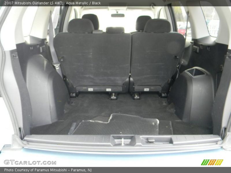 Aqua Metallic / Black 2007 Mitsubishi Outlander LS 4WD