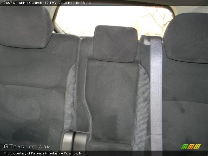 Aqua Metallic / Black 2007 Mitsubishi Outlander LS 4WD