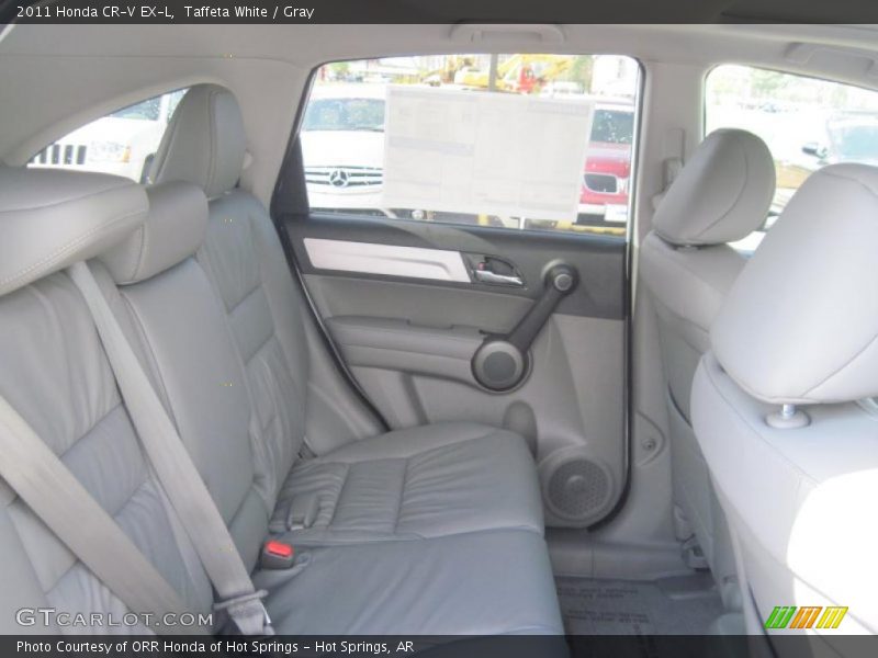 Taffeta White / Gray 2011 Honda CR-V EX-L