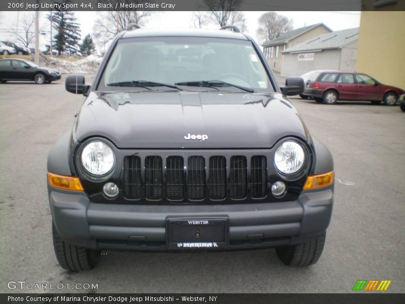 Black / Medium Slate Gray 2006 Jeep Liberty Sport 4x4