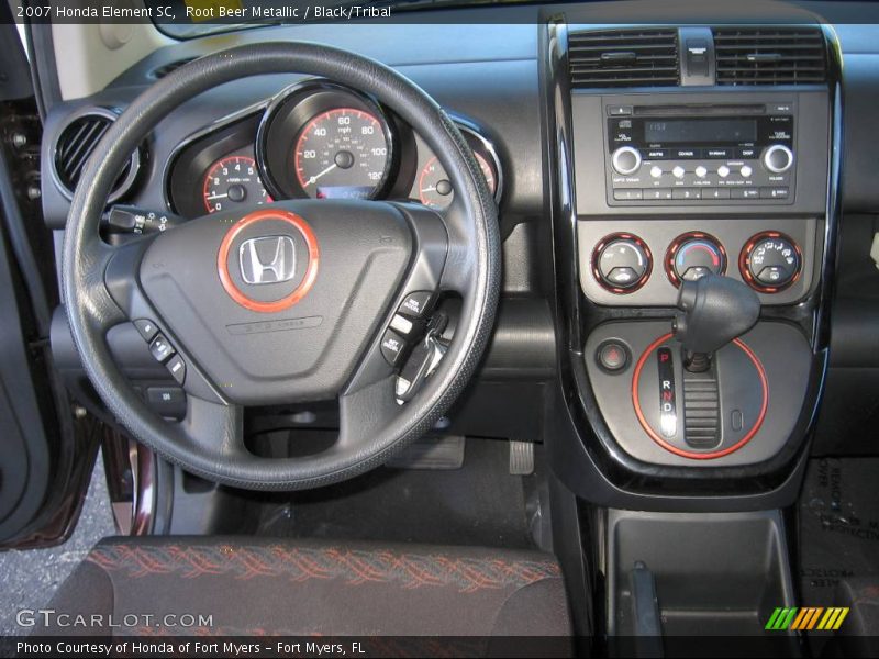 Root Beer Metallic / Black/Tribal 2007 Honda Element SC