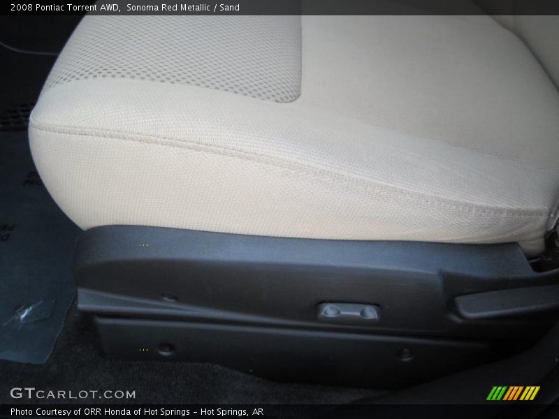 Sonoma Red Metallic / Sand 2008 Pontiac Torrent AWD
