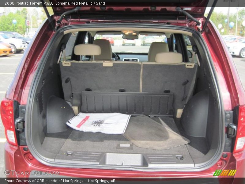 Sonoma Red Metallic / Sand 2008 Pontiac Torrent AWD