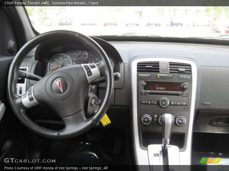 Sonoma Red Metallic / Sand 2008 Pontiac Torrent AWD