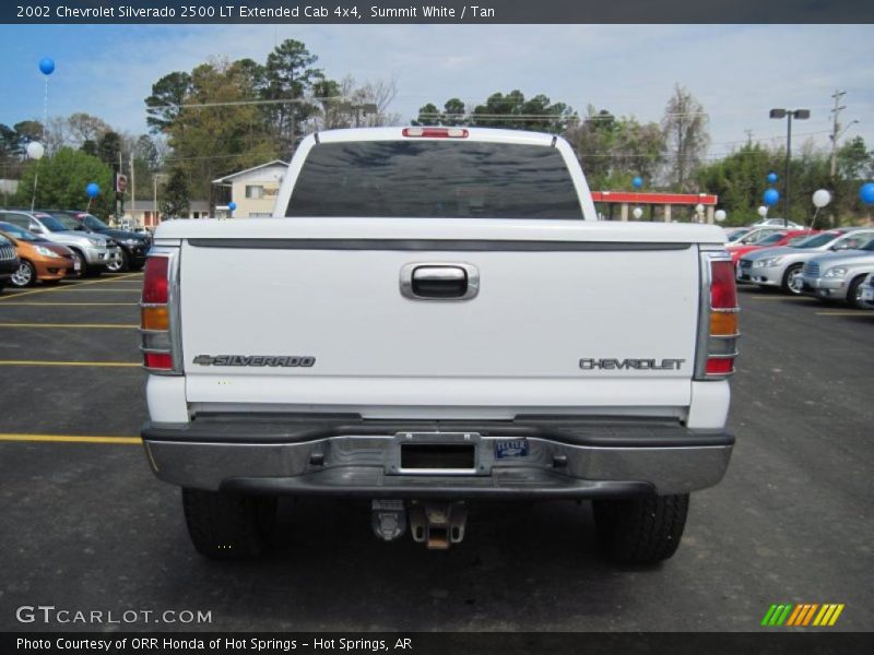 Summit White / Tan 2002 Chevrolet Silverado 2500 LT Extended Cab 4x4