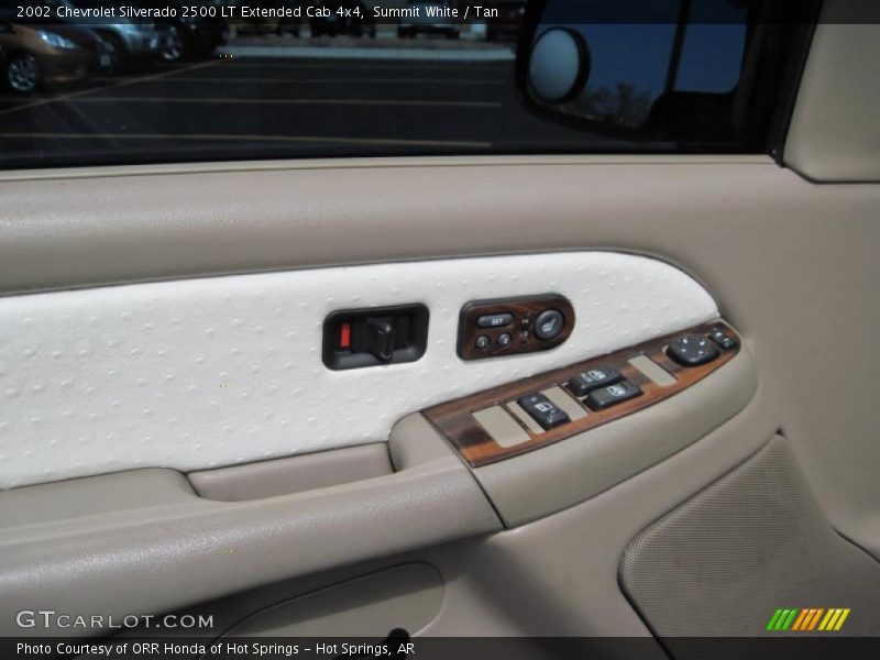 Summit White / Tan 2002 Chevrolet Silverado 2500 LT Extended Cab 4x4