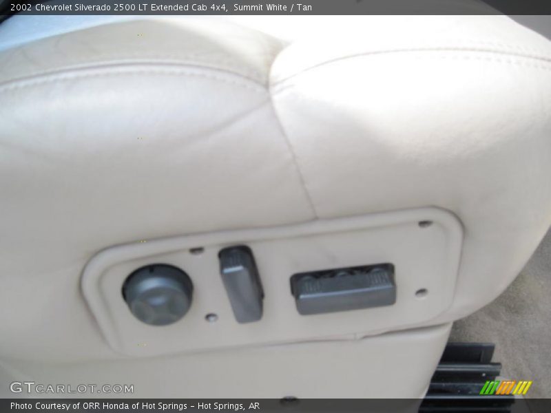 Summit White / Tan 2002 Chevrolet Silverado 2500 LT Extended Cab 4x4