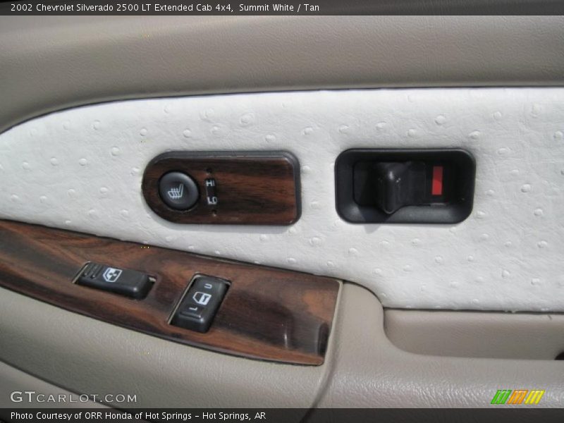 Summit White / Tan 2002 Chevrolet Silverado 2500 LT Extended Cab 4x4