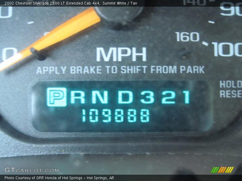 Summit White / Tan 2002 Chevrolet Silverado 2500 LT Extended Cab 4x4