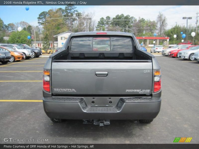 Nimbus Gray Metallic / Gray 2008 Honda Ridgeline RTL