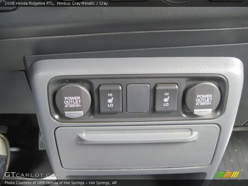 Nimbus Gray Metallic / Gray 2008 Honda Ridgeline RTL
