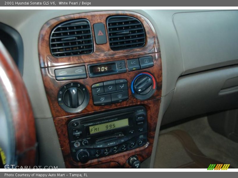 Controls of 2001 Sonata GLS V6