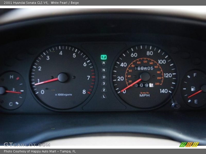  2001 Sonata GLS V6 GLS V6 Gauges
