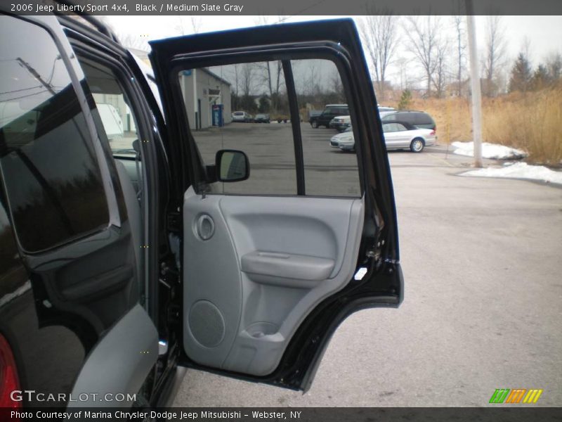 Black / Medium Slate Gray 2006 Jeep Liberty Sport 4x4