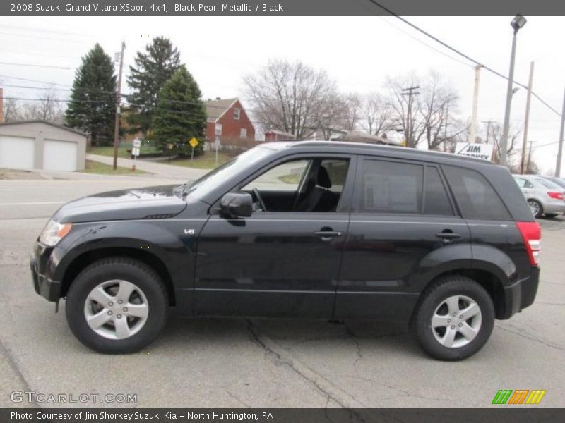 Black Pearl Metallic / Black 2008 Suzuki Grand Vitara XSport 4x4