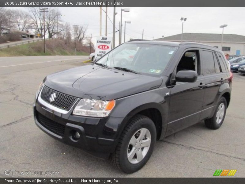 Black Pearl Metallic / Black 2008 Suzuki Grand Vitara XSport 4x4