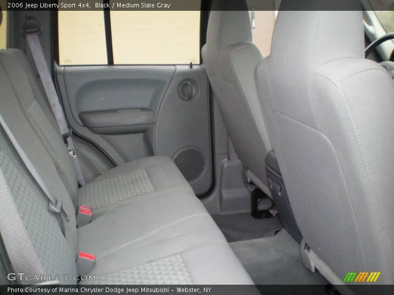 Black / Medium Slate Gray 2006 Jeep Liberty Sport 4x4