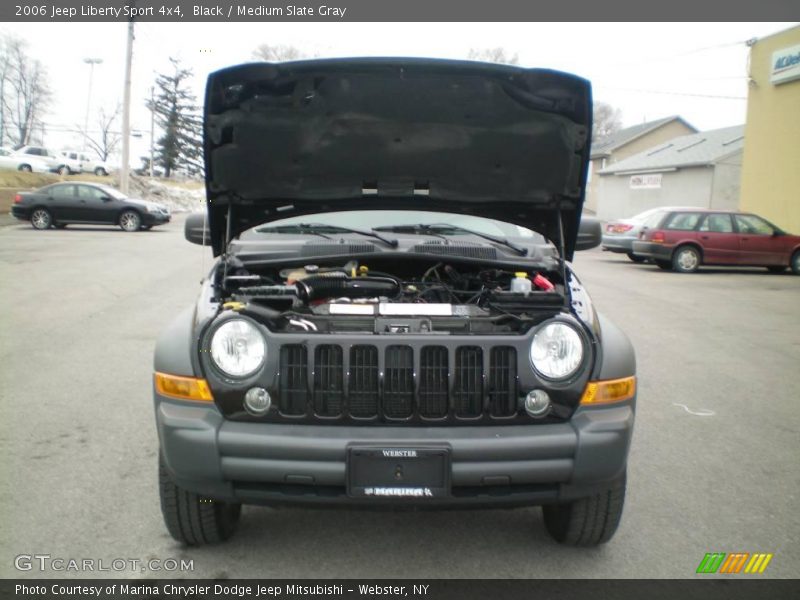 Black / Medium Slate Gray 2006 Jeep Liberty Sport 4x4