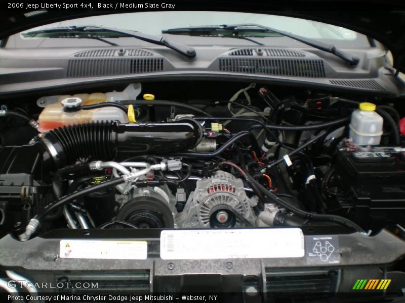Black / Medium Slate Gray 2006 Jeep Liberty Sport 4x4