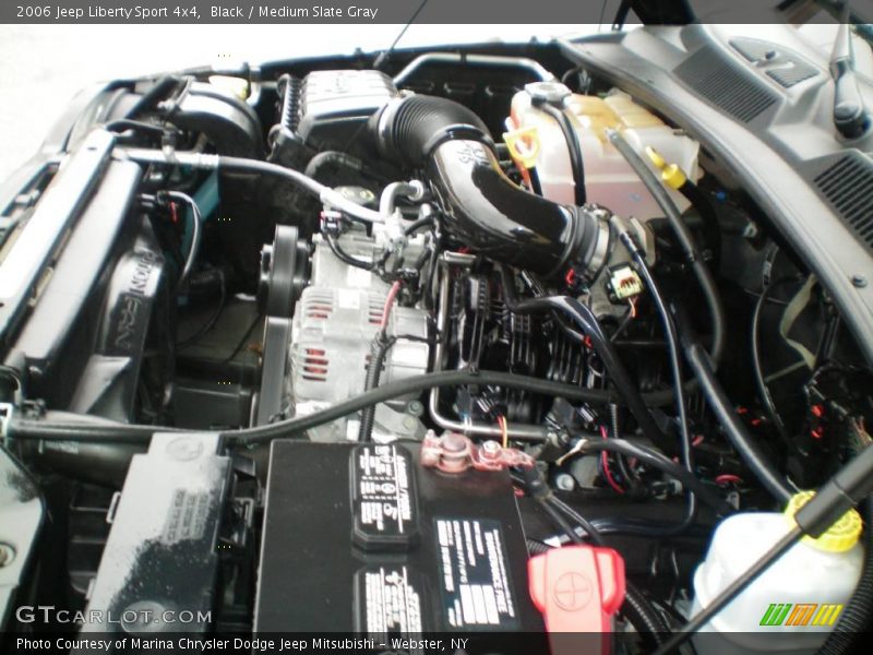 Black / Medium Slate Gray 2006 Jeep Liberty Sport 4x4