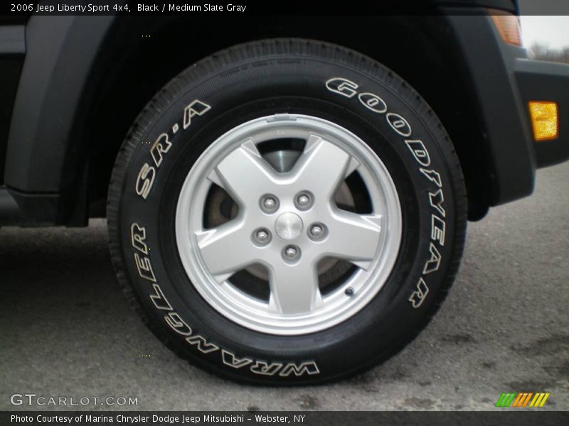 Black / Medium Slate Gray 2006 Jeep Liberty Sport 4x4
