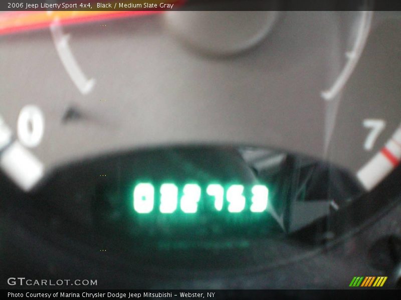 Black / Medium Slate Gray 2006 Jeep Liberty Sport 4x4