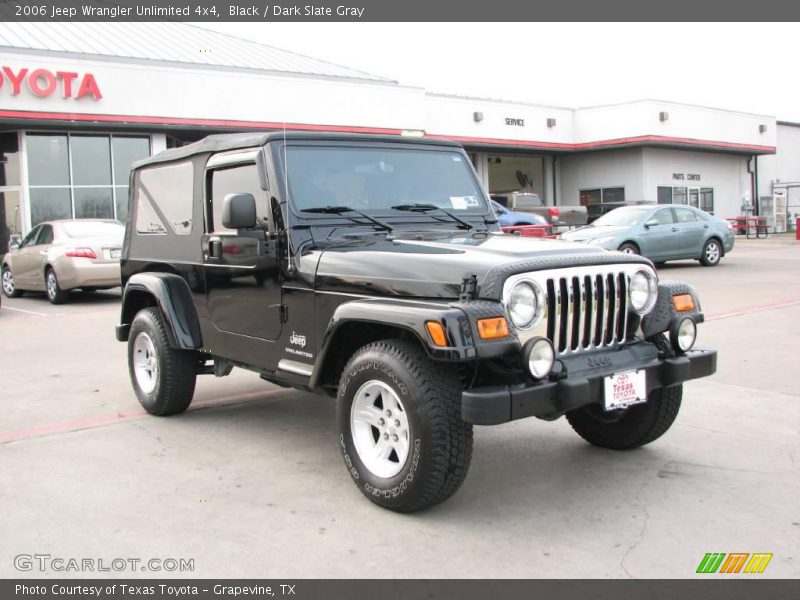 Black / Dark Slate Gray 2006 Jeep Wrangler Unlimited 4x4