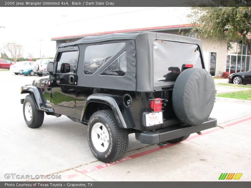 Black / Dark Slate Gray 2006 Jeep Wrangler Unlimited 4x4