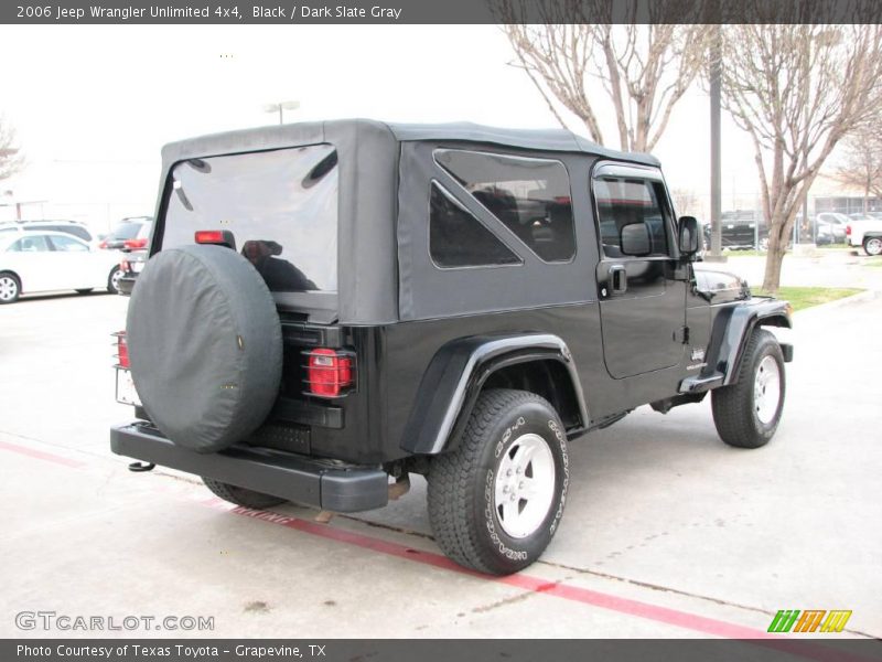 Black / Dark Slate Gray 2006 Jeep Wrangler Unlimited 4x4