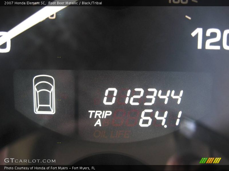 Root Beer Metallic / Black/Tribal 2007 Honda Element SC