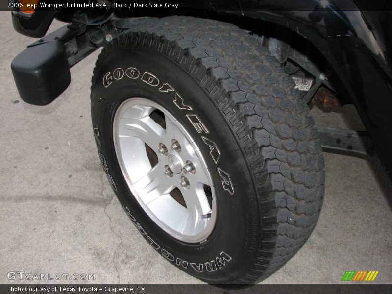 Black / Dark Slate Gray 2006 Jeep Wrangler Unlimited 4x4