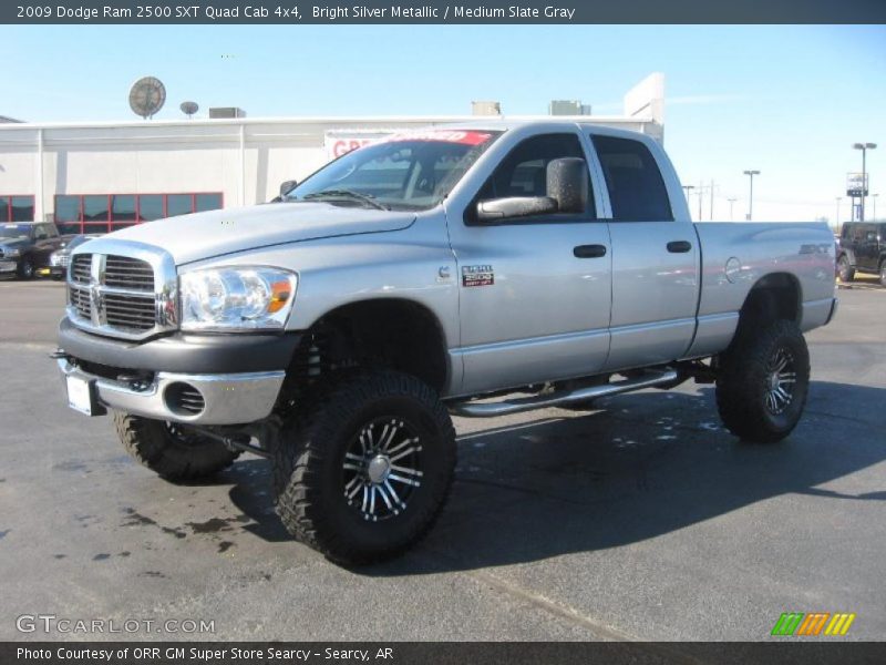 Front 3/4 View of 2009 Ram 2500 SXT Quad Cab 4x4