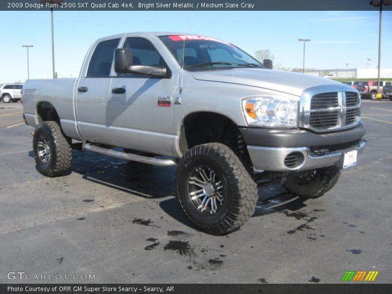  2009 Ram 2500 SXT Quad Cab 4x4 Bright Silver Metallic