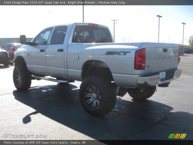 Bright Silver Metallic / Medium Slate Gray 2009 Dodge Ram 2500 SXT Quad Cab 4x4