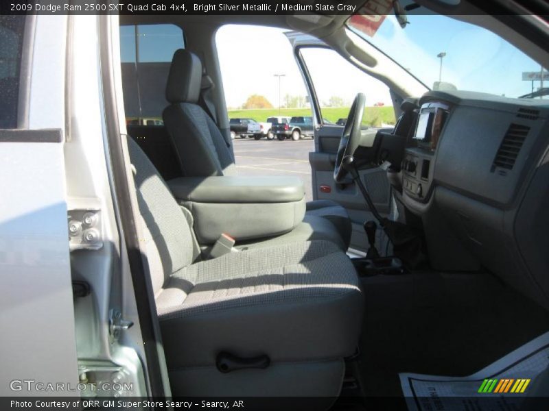 Bright Silver Metallic / Medium Slate Gray 2009 Dodge Ram 2500 SXT Quad Cab 4x4