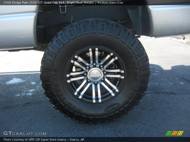 Custom Wheels of 2009 Ram 2500 SXT Quad Cab 4x4